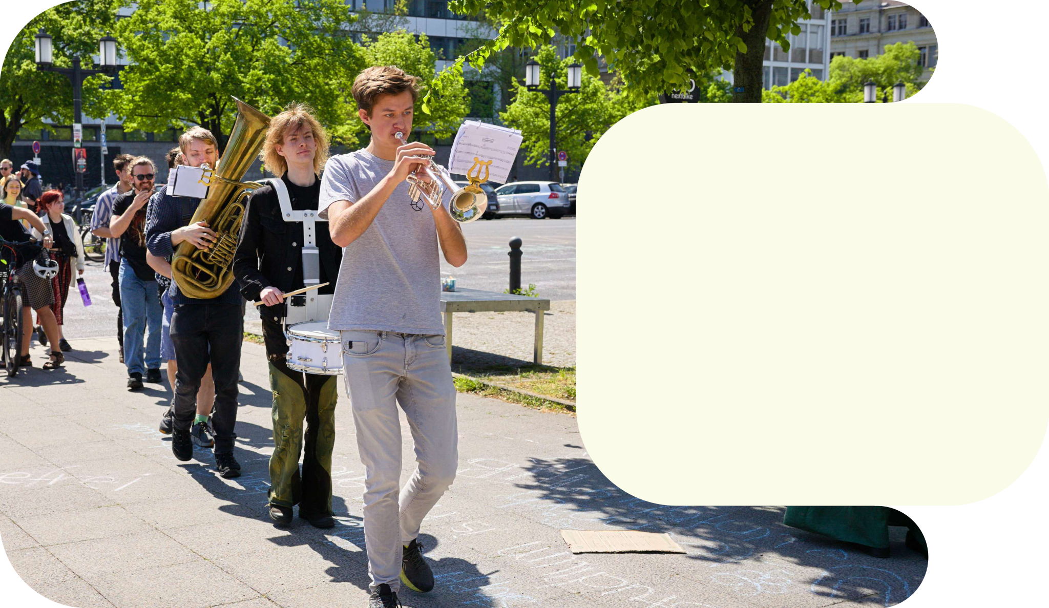 Marching Band 'Frequenzgang' der TU Berlin